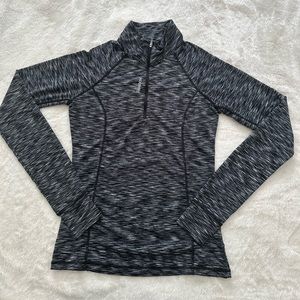 Women Reebok Track Pullover Top half zip Size XS